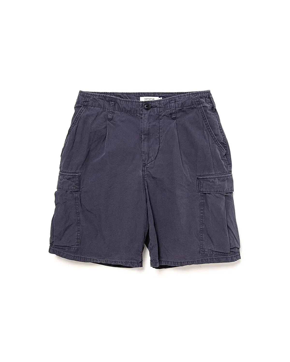 nonnative 25SS TROOPER 6P SHORTS COTTON TYPEWRITER SULFUR DYE