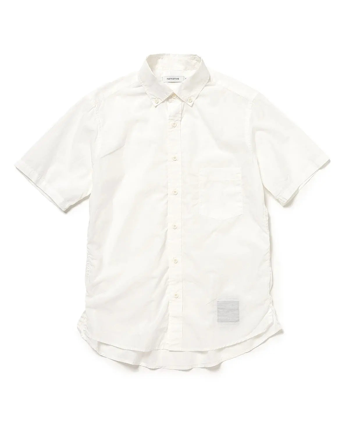 nonnative 25SS DWELLER B.D. S/S SHIRT COTTON TYPEWRITER