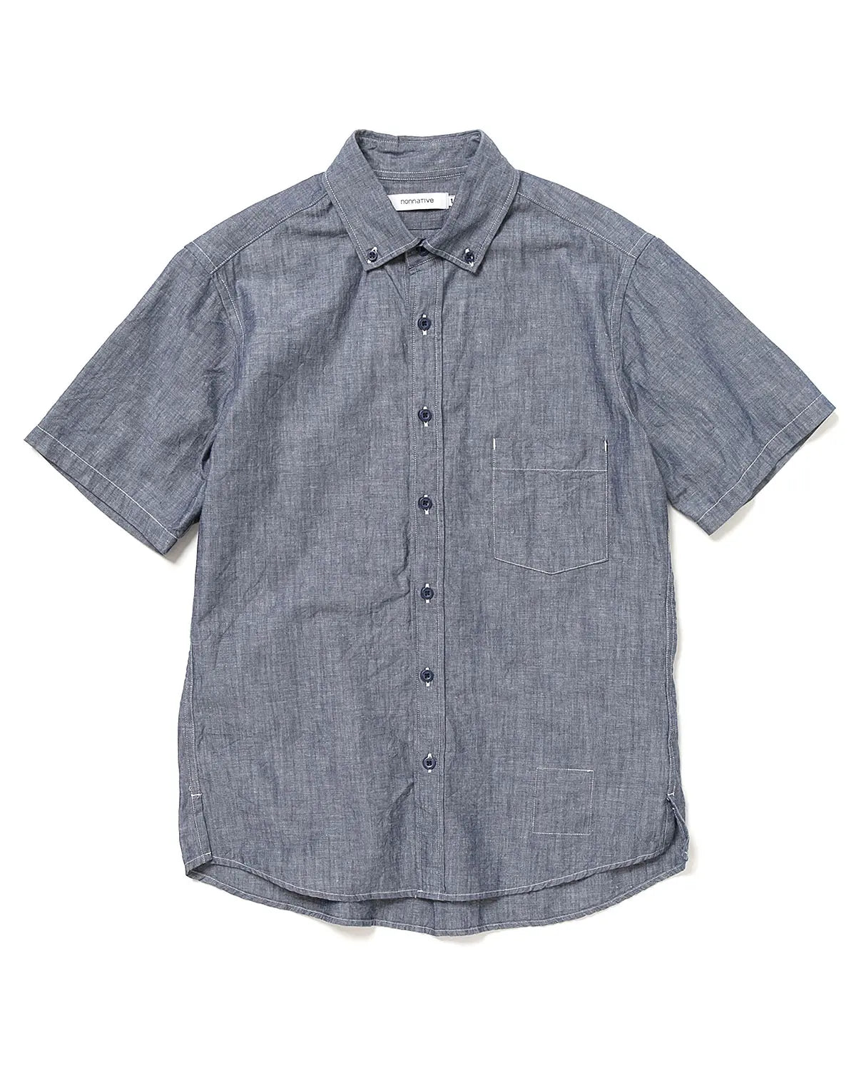 nonnative 25SS DWELLER B.D. S/S SHIRT C/Li CANVAS