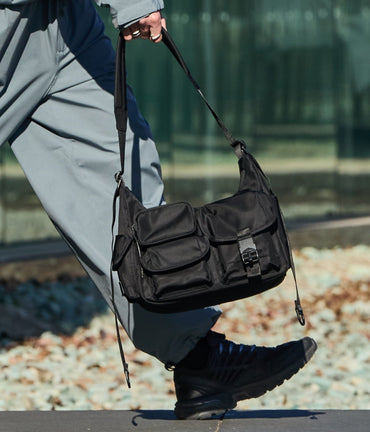 BAICYCLON by bagjack x ONLY ARK / DELUXE MULTI POCKETS SHOULDER BAG