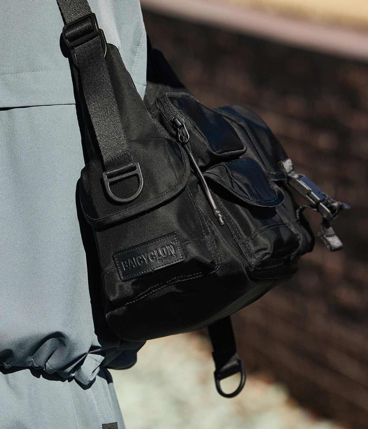 BAICYCLON by bagjack x ONLY ARK / DELUXE MULTI POCKETS SHOULDER BAG