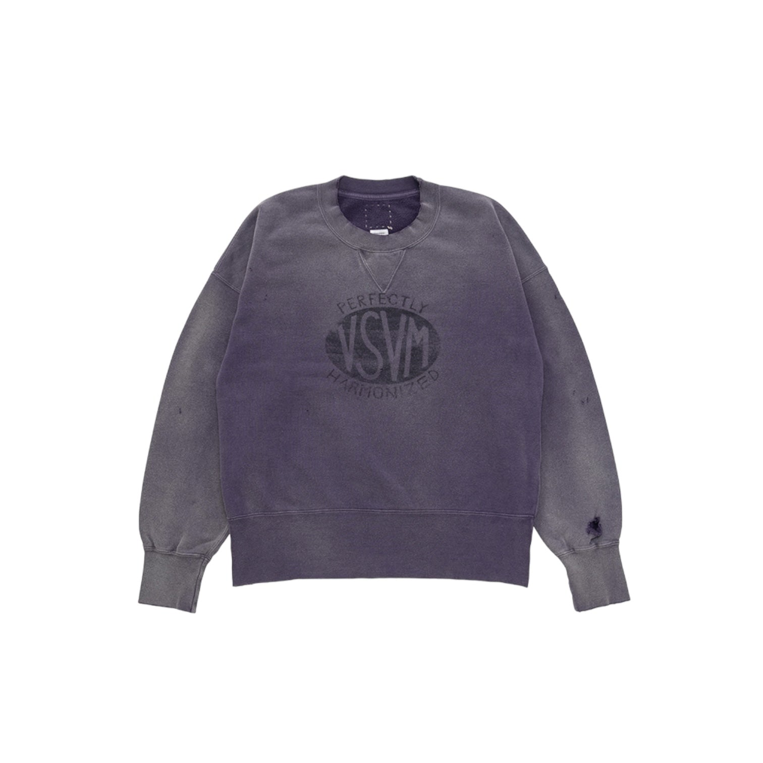 [中古]VISVIM ビズビム JUMBO CREW SWEAT L/S 紫 中古]VISVIM ビズビム JUMBO CREW SWEAT L/S 紫