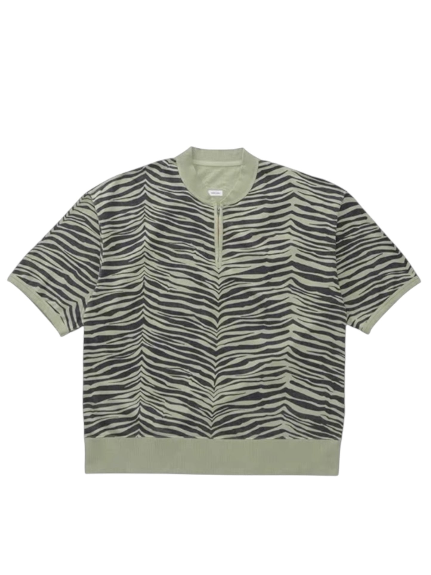 visvim 26SS MONDO HENLEY ZIP S/S QUAGGA