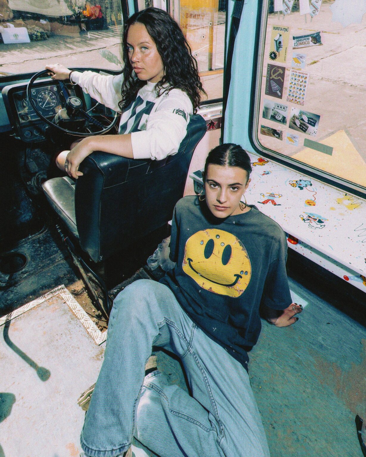 SAINT Mxxxxxx x THE KLF / KLF_SS TEE_SMILE