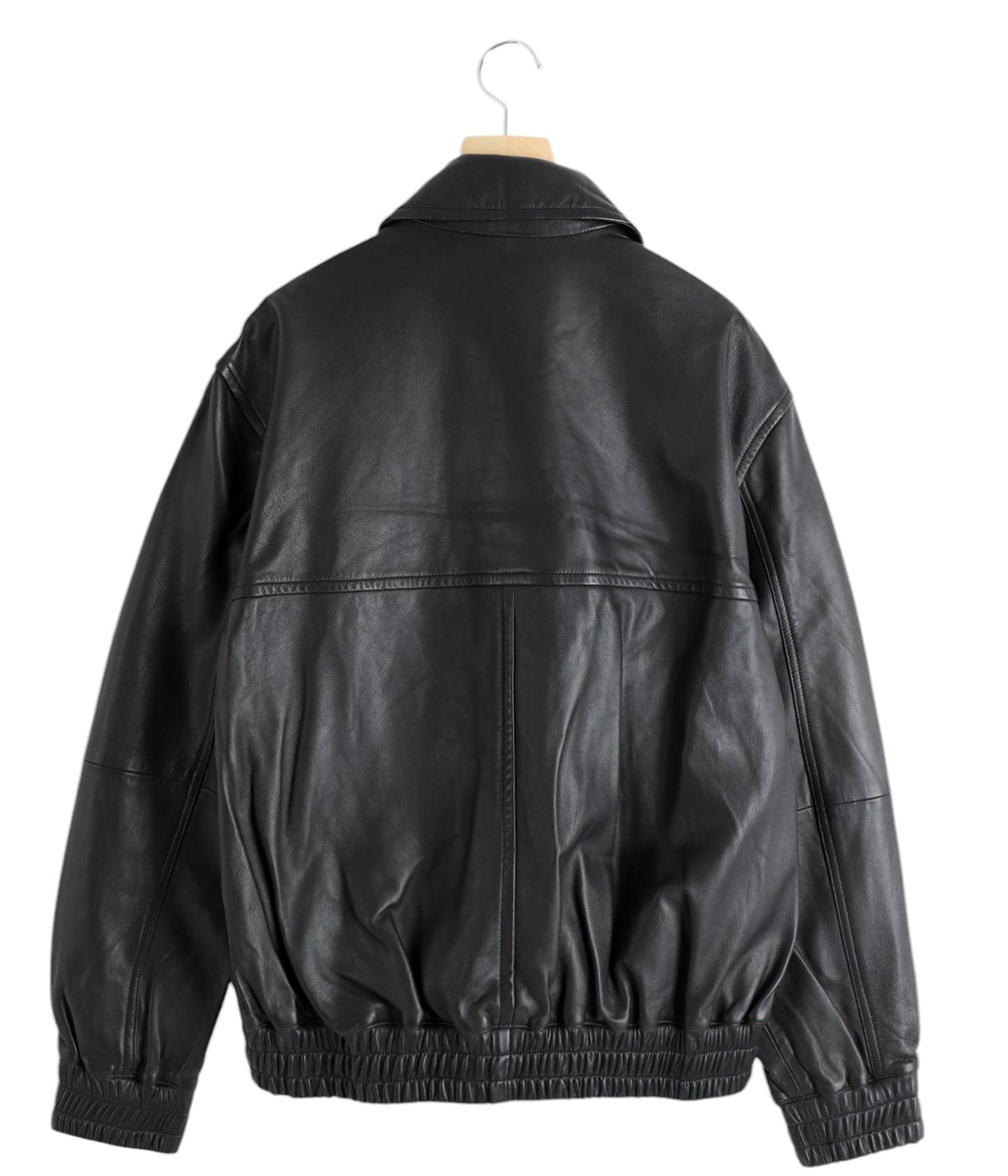 STUDIO NICHOLSON / LEATHER BOMBER JACKET - PISTON -