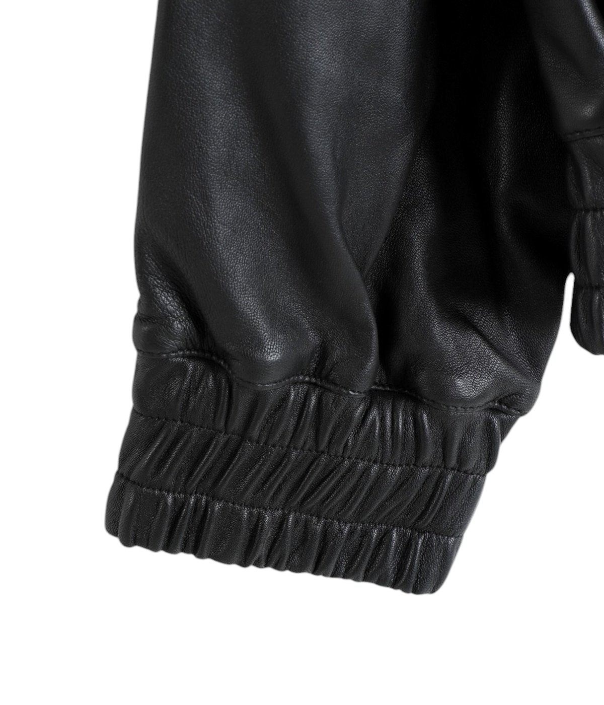 STUDIO NICHOLSON / LEATHER BOMBER JACKET - PISTON -