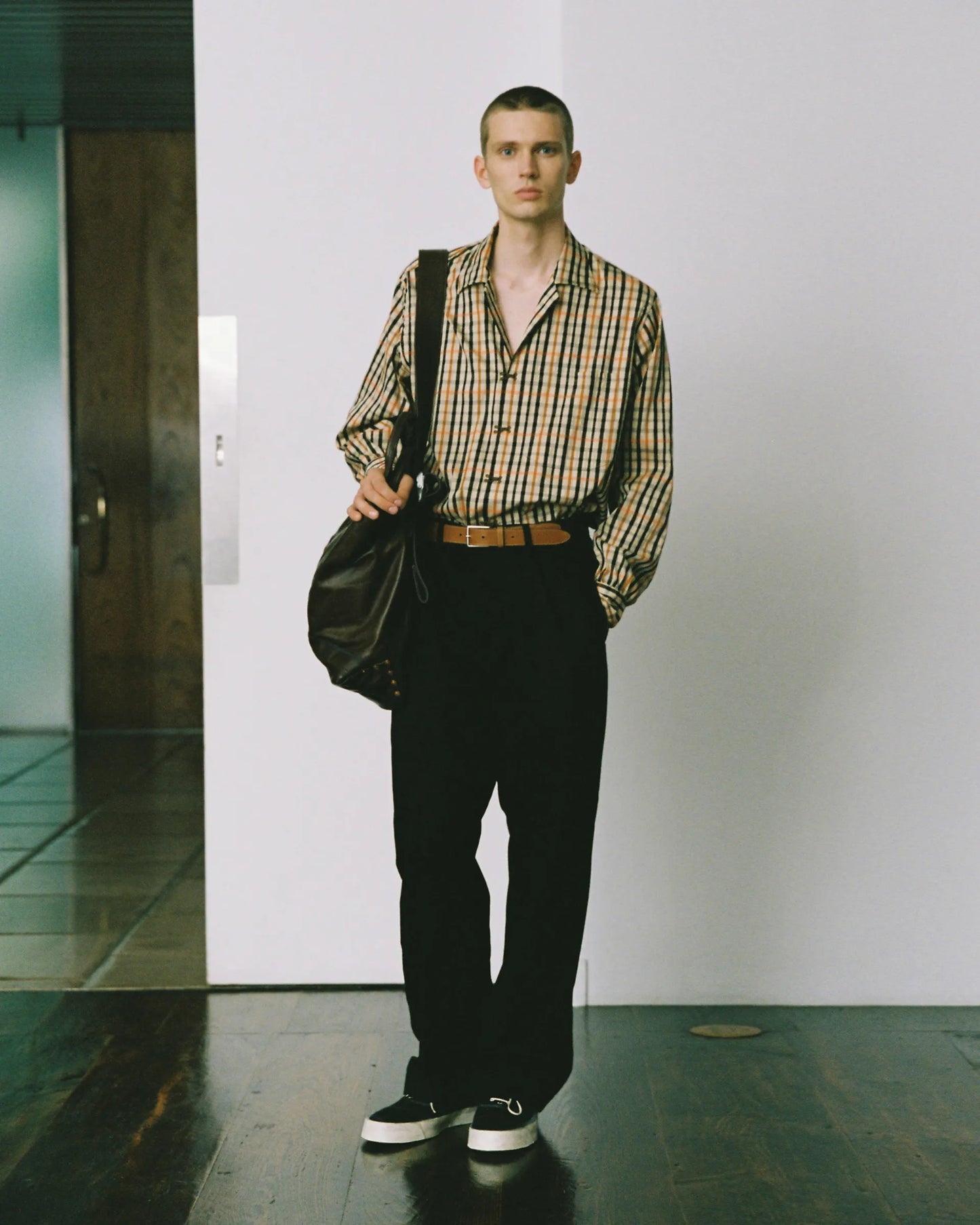 NICENESS 25SS T.LEDZ / Shoulder Tote Bag - Oiled Horse Leather