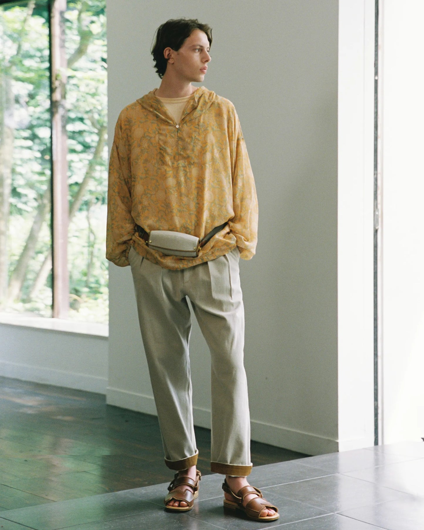 NICENESS 25SS BIDDU / Silk Chiffon Snow Parka