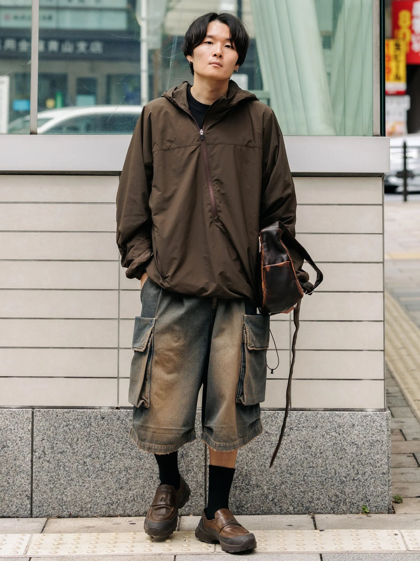 SandWaterr 25AW ORGANIZED HOODED PULLOVER / RIPSTOP NYLON