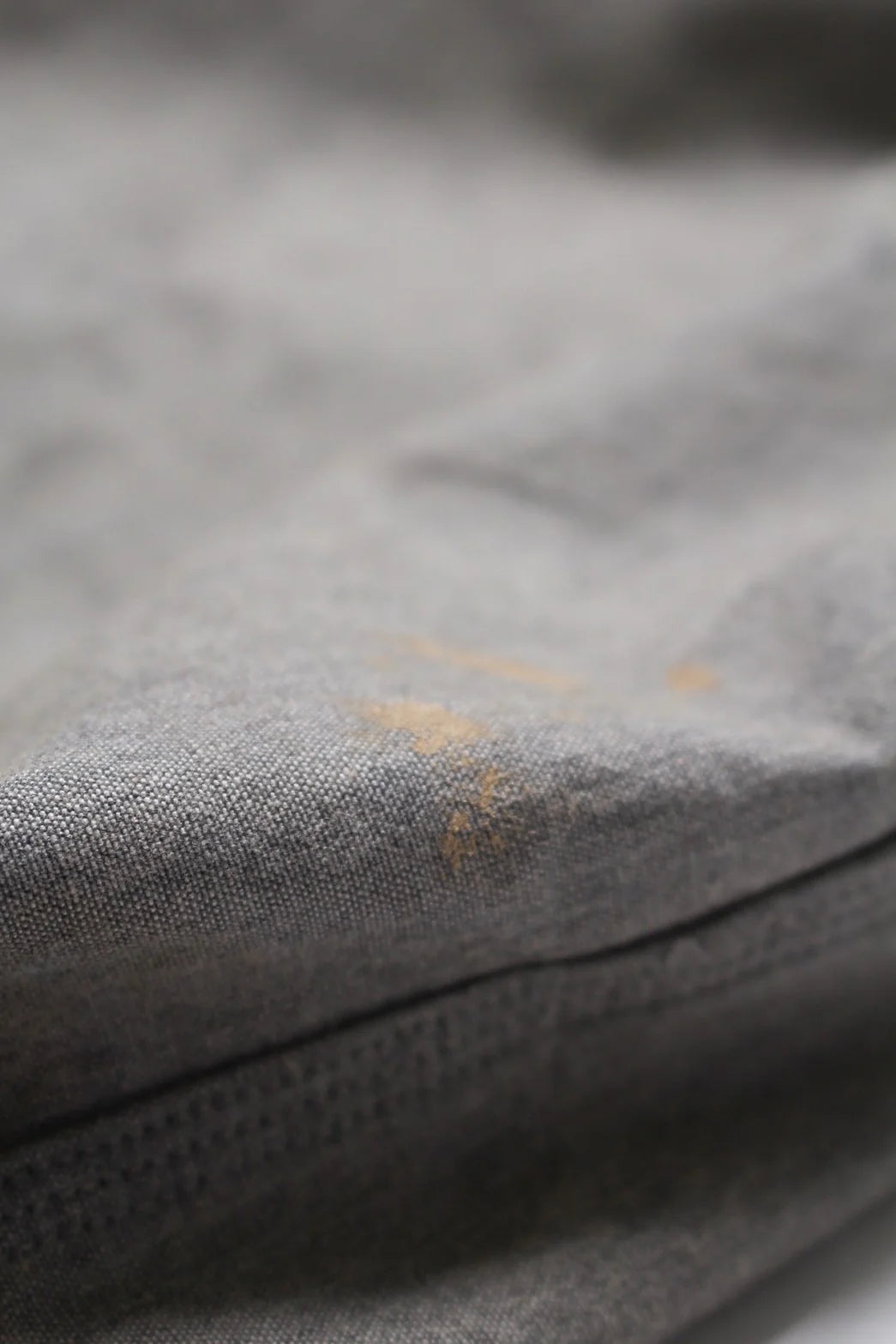 BOWWOW 25AW REPAIRED WORN GRAY CHAMBRAY SHIRT
