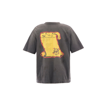 SAINT Mxxxxxx 25AW SS TEE_BIRTH AND DEATH