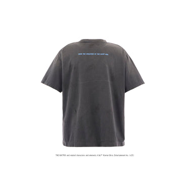 SAINT Mxxxxxx x THE MATRIX / MTRX_SS TEE_THE MATRIX GREEN LOGO