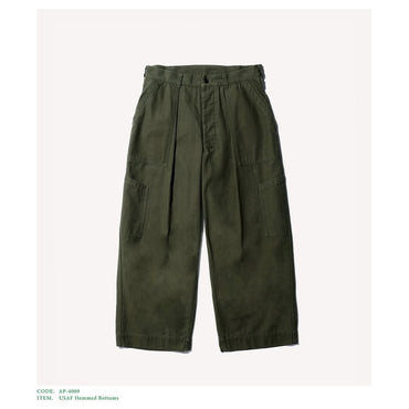 A.PRESSE 25AW USAF Hemmed Bottoms