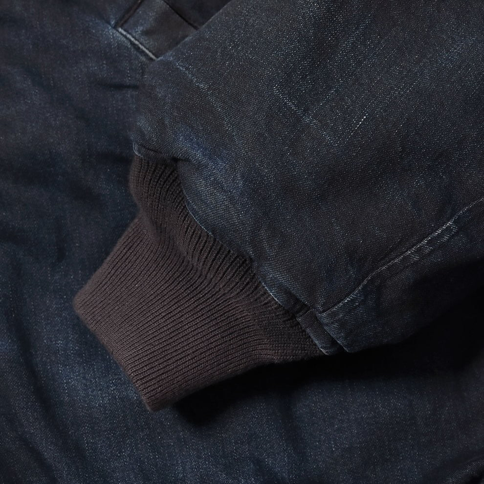 Gold / GL15855H / CLIMASHIELD PADDING 10oz. DENIM MA-1 PIGMENT PAINTED