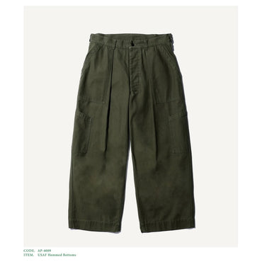 A.PRESSE 25SS USAF Hemmed Bottoms