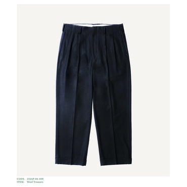 A.PRESSE 25SS Wool Trousers