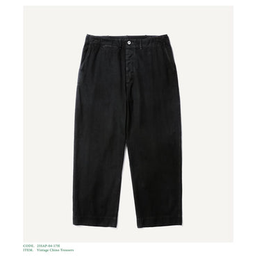A.PRESSE 25SS Vintage Chino Trousers.