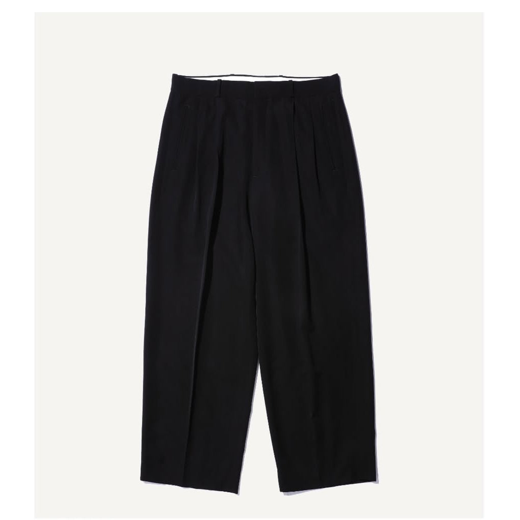 A.PRESSE 25AW Wool Rayon Wide Trousers