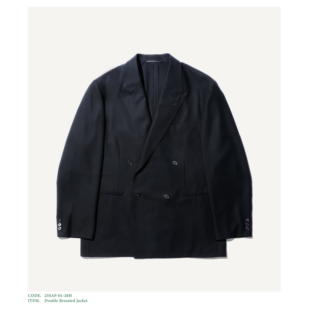 A.PRESSE 25SS Double Breasted Jacket