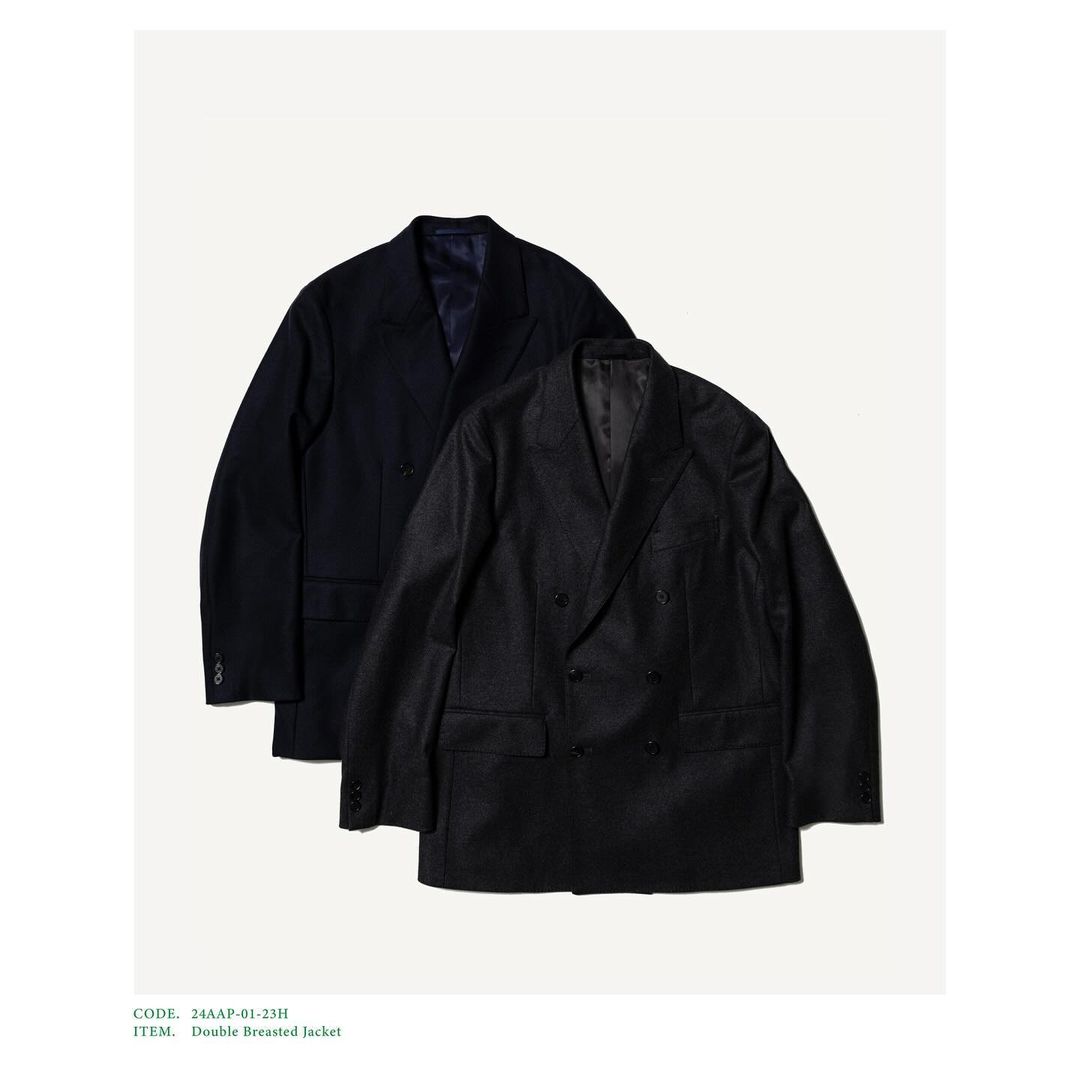 A.PRESSE 24AW Double Breasted Jacket – Vintage Concept Store