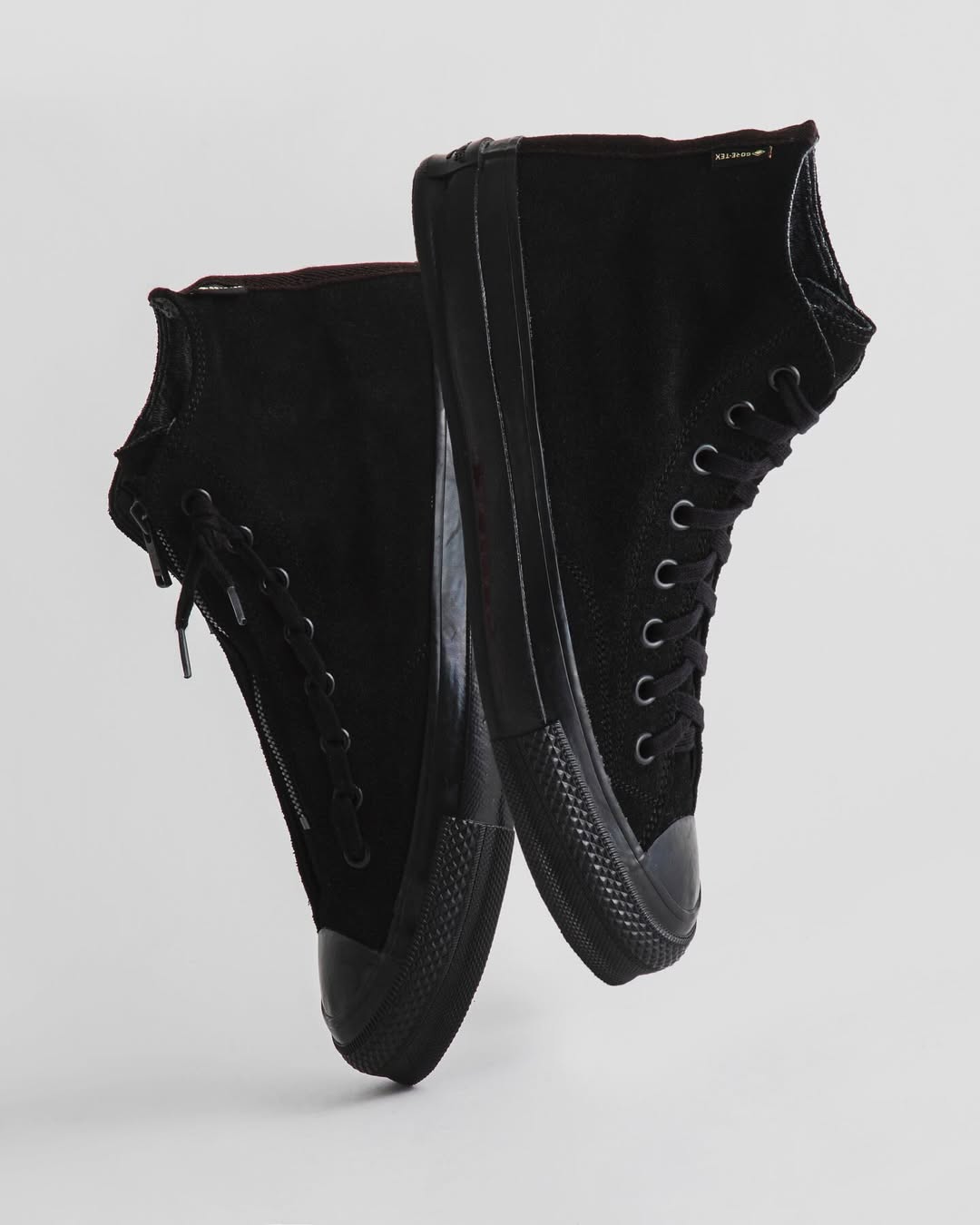 nonnative x MINEDENIM / DWELLER TRAINER HI COW LEATHER WITH GORE-TEX by SPINGLE
