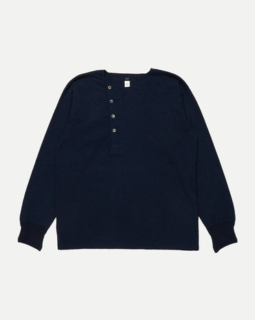 T.T 25AW SIDE HENLEY NECK SHIRT