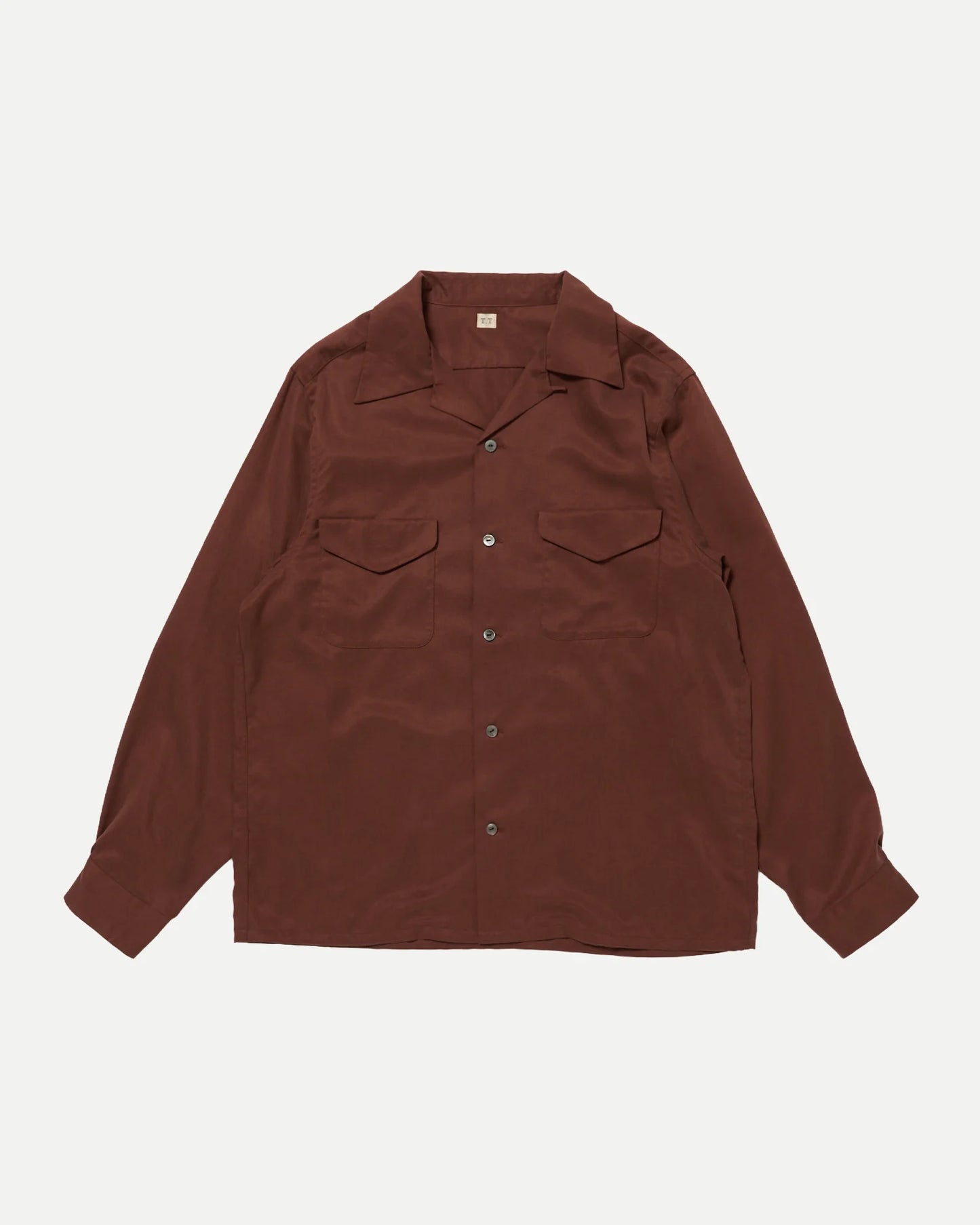 T.T 25AW OPEN COLLAR SHIRT