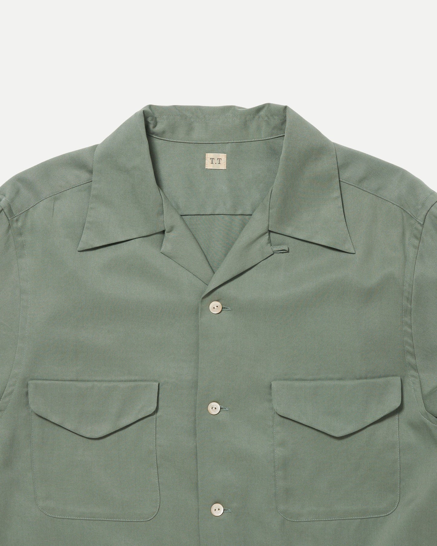 T.T 25AW OPEN COLLAR SHIRT
