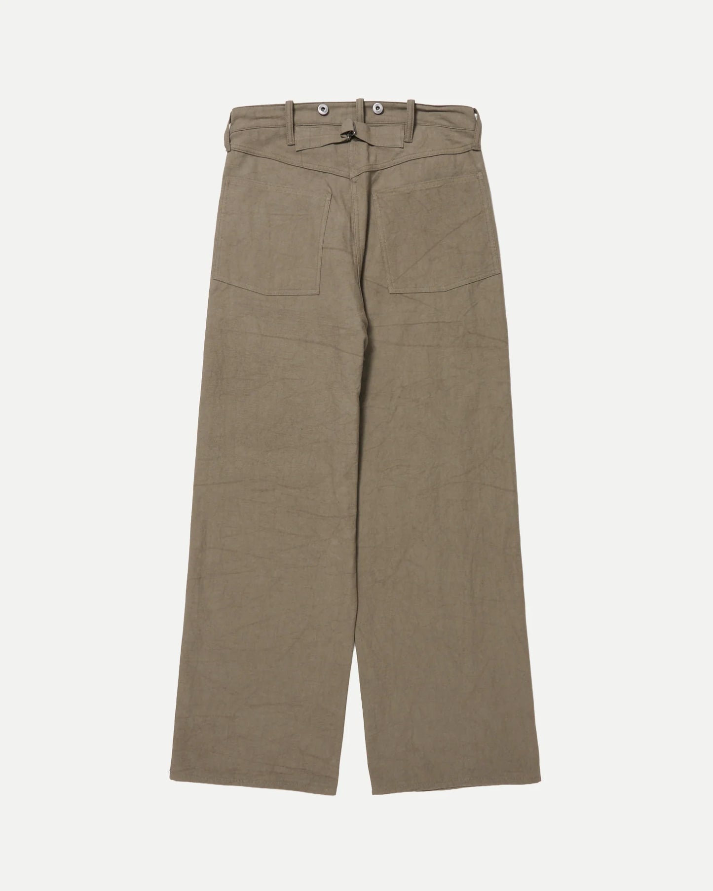 T.T 25AW BUCKLE-BACKED TROUSERS