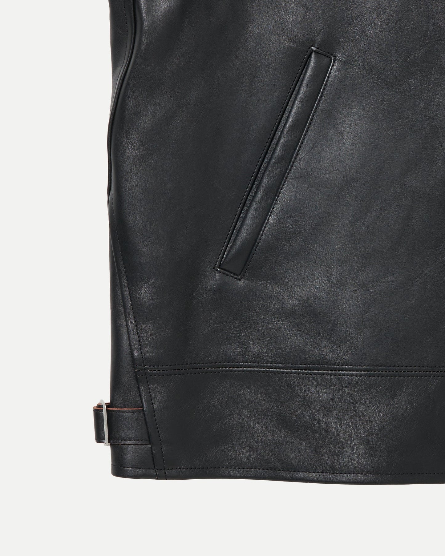 T.T 25AW COSSACK LEATHER JACKET