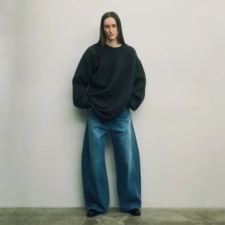 ssstein 25AW Deformation Wide Denim Jeans