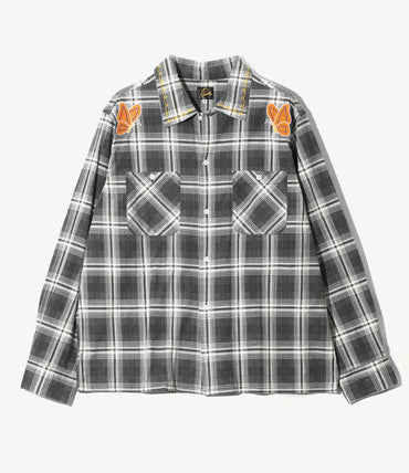 NEEDLES / One-Up Shirt - Printed Flannel / Plaid