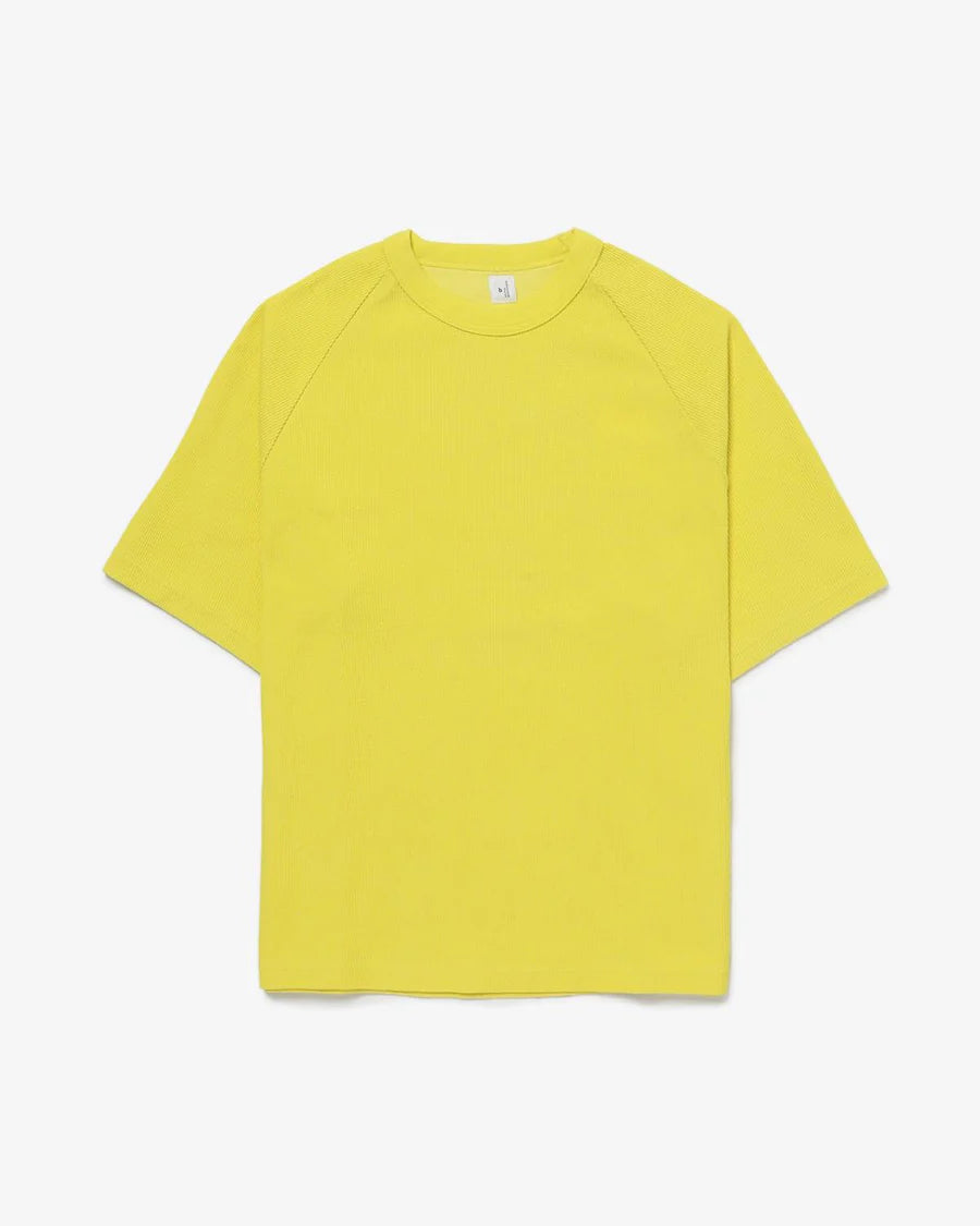 blurhmsROOTSTOCK 25SS ROUGH&SMOOTH THERMAL RAGLAN TEE