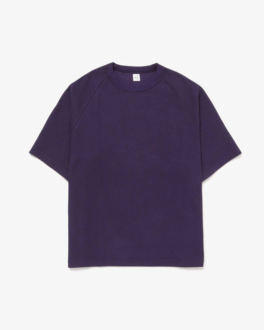 blurhmsROOTSTOCK 25SS ROUGH&SMOOTH THERMAL RAGLAN TEE