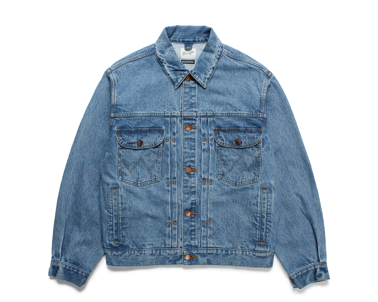 WACKO MARIA x WRANGLER / WASHED DENIM TRUCKER JACKET