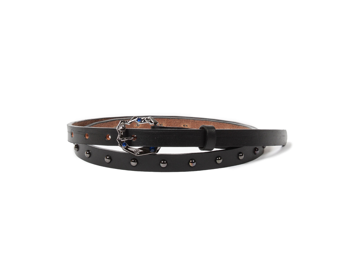 WACKO MARIA x WOLF’S HEAD / STUDS LEATHER BELT