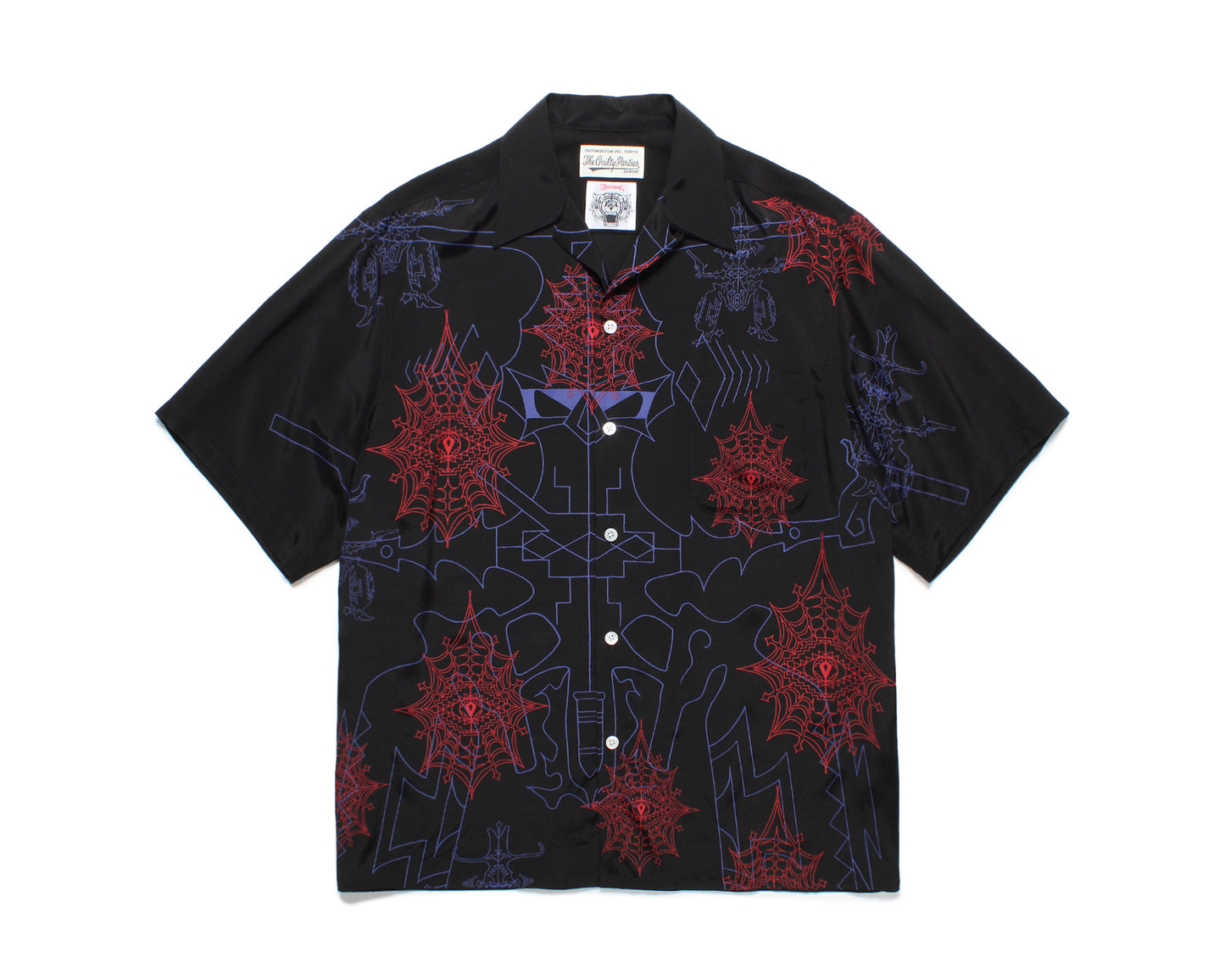 WACKO MARIA x WOLF’S HEAD / S/S HAWAIIAN SHIRT