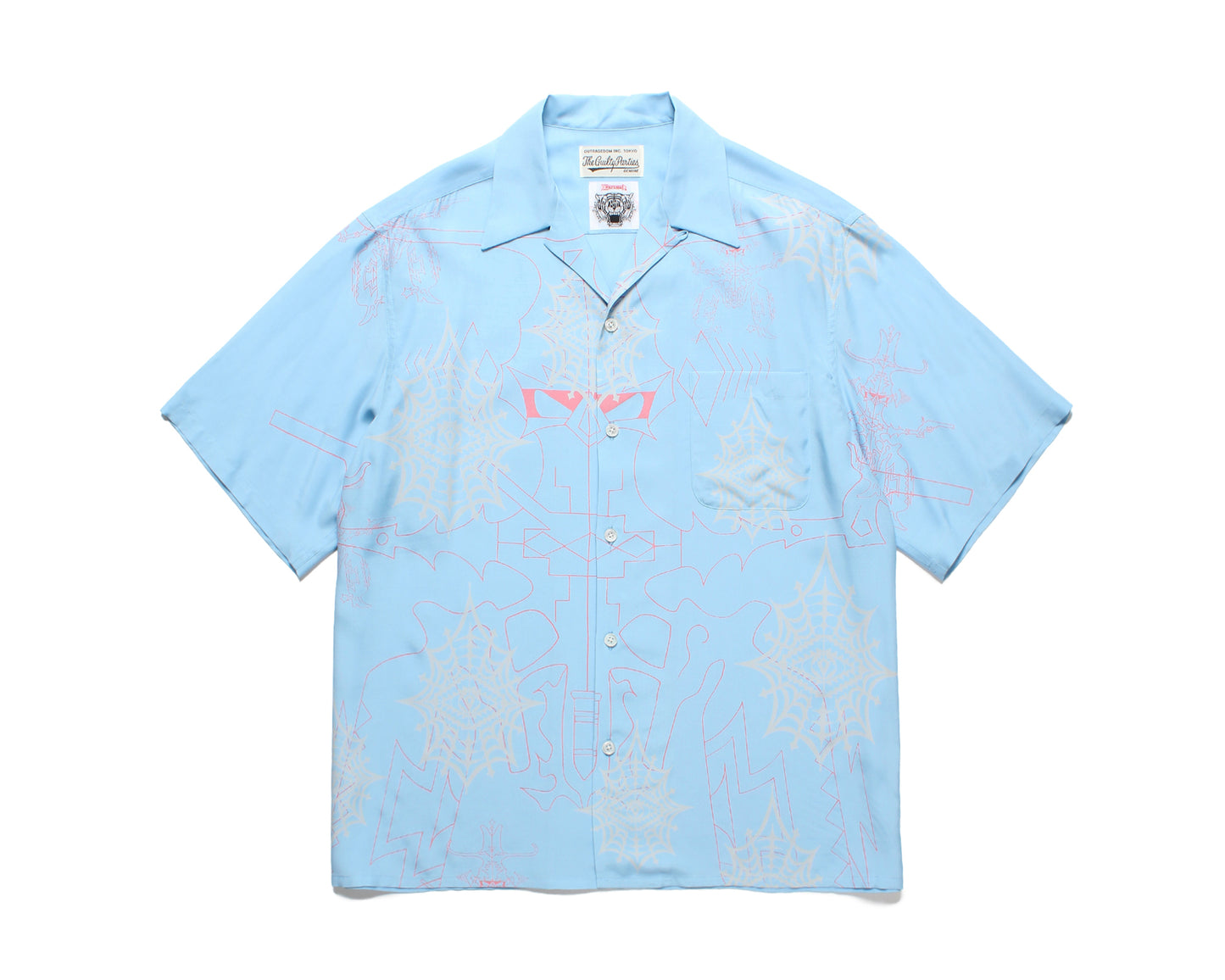 WACKO MARIA x WOLF’S HEAD / S/S HAWAIIAN SHIRT