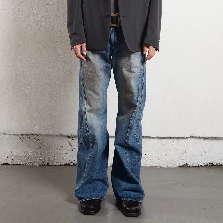 NVRFRGT 25SS 3D Twisted Jeans 2.0