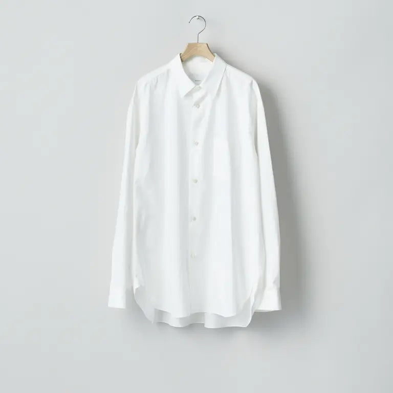 ssstein 25AW Suvin Cotton Oversized Regular Collar Shirt