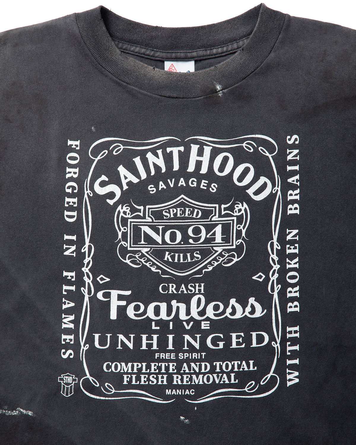 SAINT Mxxxxxx x NEIGHBORHOOD / STHD . SS TEE FEARLESS