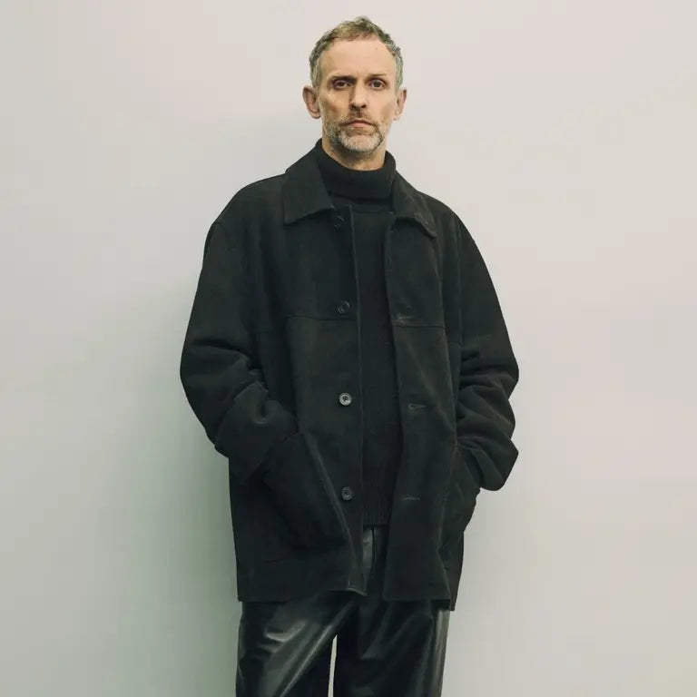 ssstein 25AW Cow Suede Car Jacket