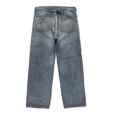 BOWWOW 25AW MINER'S REPAIRED DENIM WORK PANTS