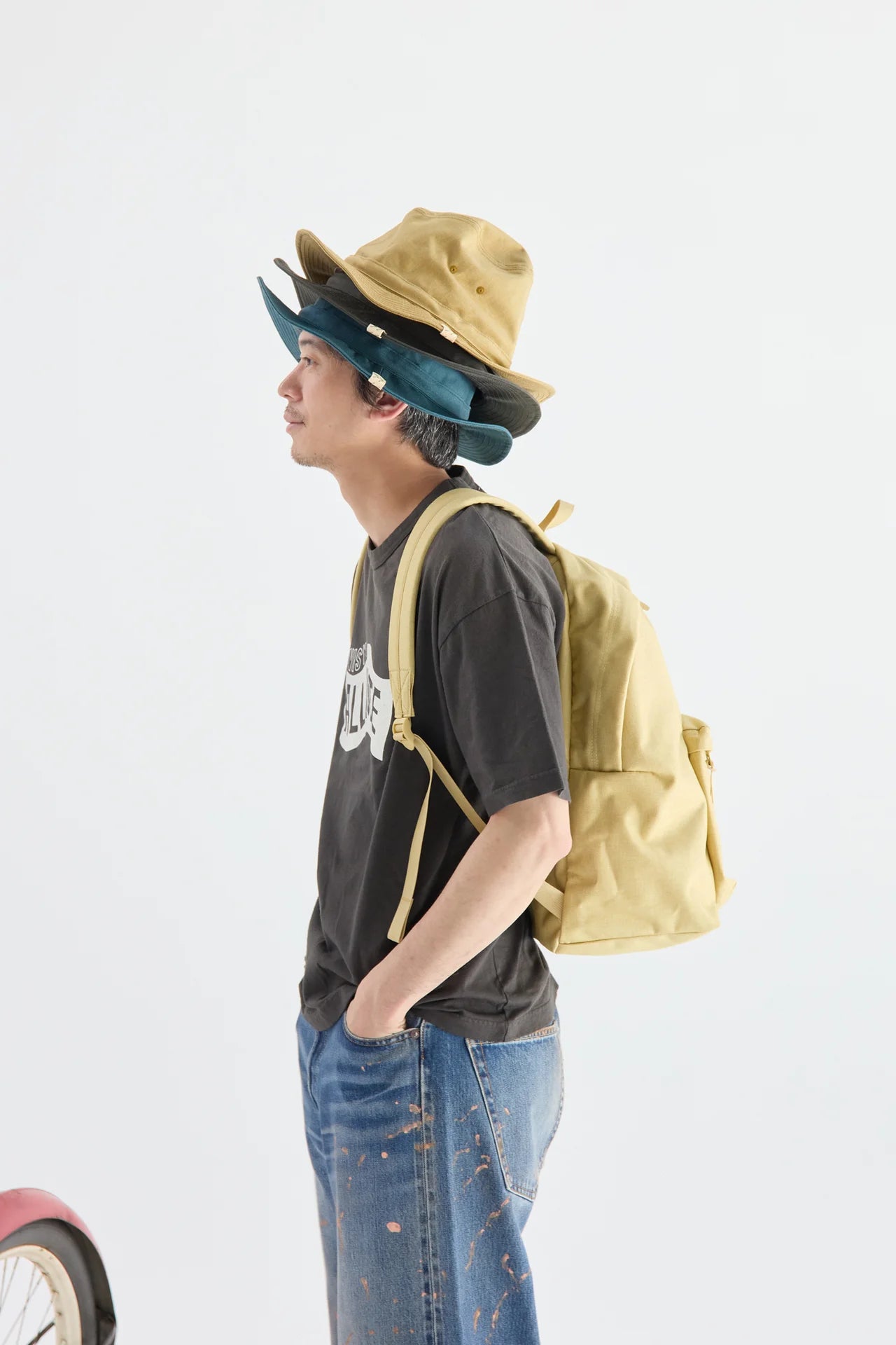 visvim 25SS SPOT JUMBO TEE S/S DMGD