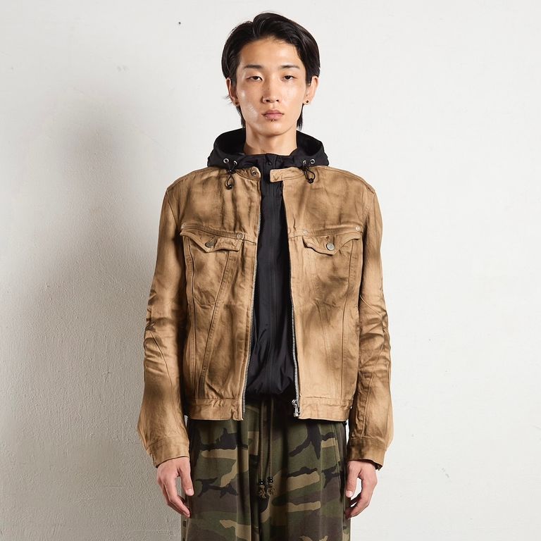 NVRFRGT 25SS Denim Motorcycle Jacket