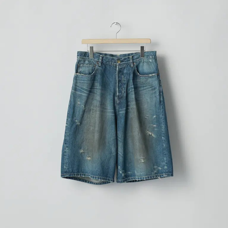 ssstein 25AW Baggy Denim Shorts