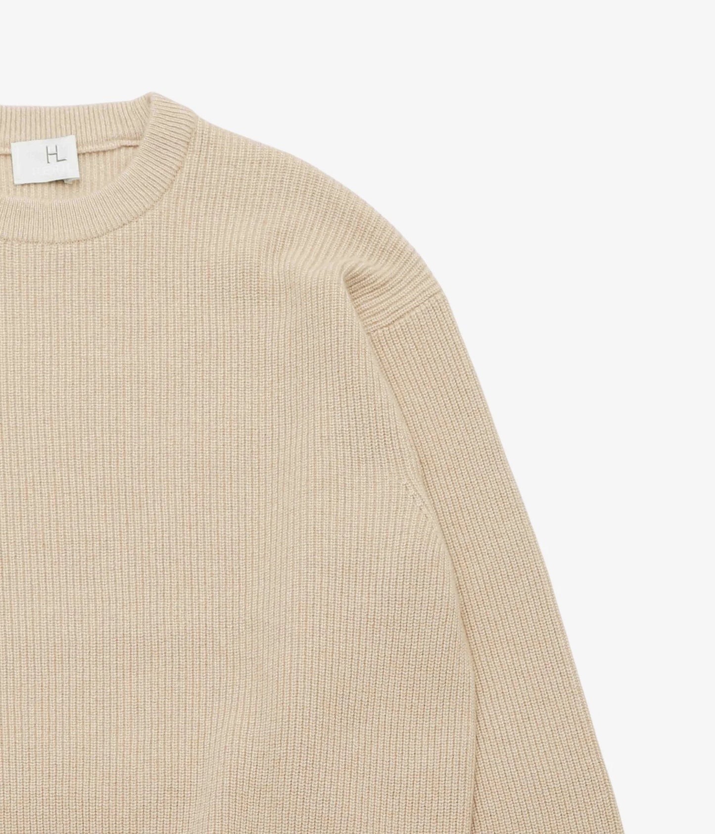 HERILL 26AW GOLDEN SEA ISLAND RIB STICH SWEATER