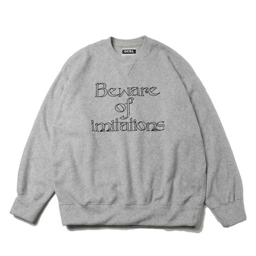 O - / FLEECE SWEATSHIRT(IMITATION)