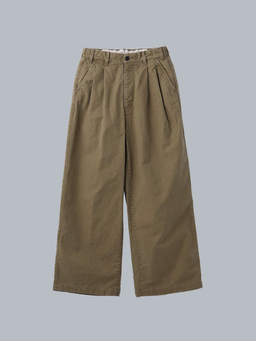 New Manual 26AW CHINO WIDE TROUSERS