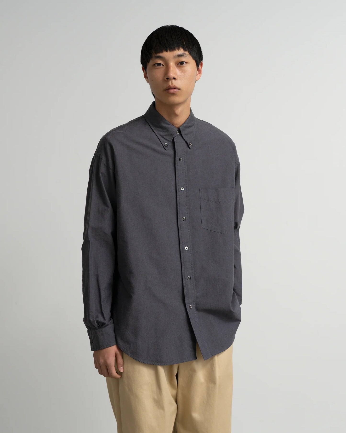Graphpaper / Oxford L/S B.D Box Shirt